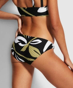 New ❤️ Seafolly Ladies Laguna Hipster Pant Black ✔️ -Seafolly Sales Shop 40667 893 Black 4