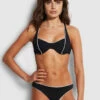 New ⌛ Seafolly Ladies Active Hipster Black 👍