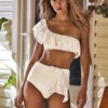 Outlet ✔️ Seafolly Ladies Costa Bella High Waisted Pant White 🧨