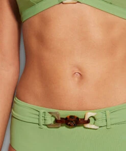 Best Sale 🎉 Seafolly Ladies Belize Wide Side Retro Green tea 👏 -Seafolly Sales Shop 40679 927 Green2520Tea 5