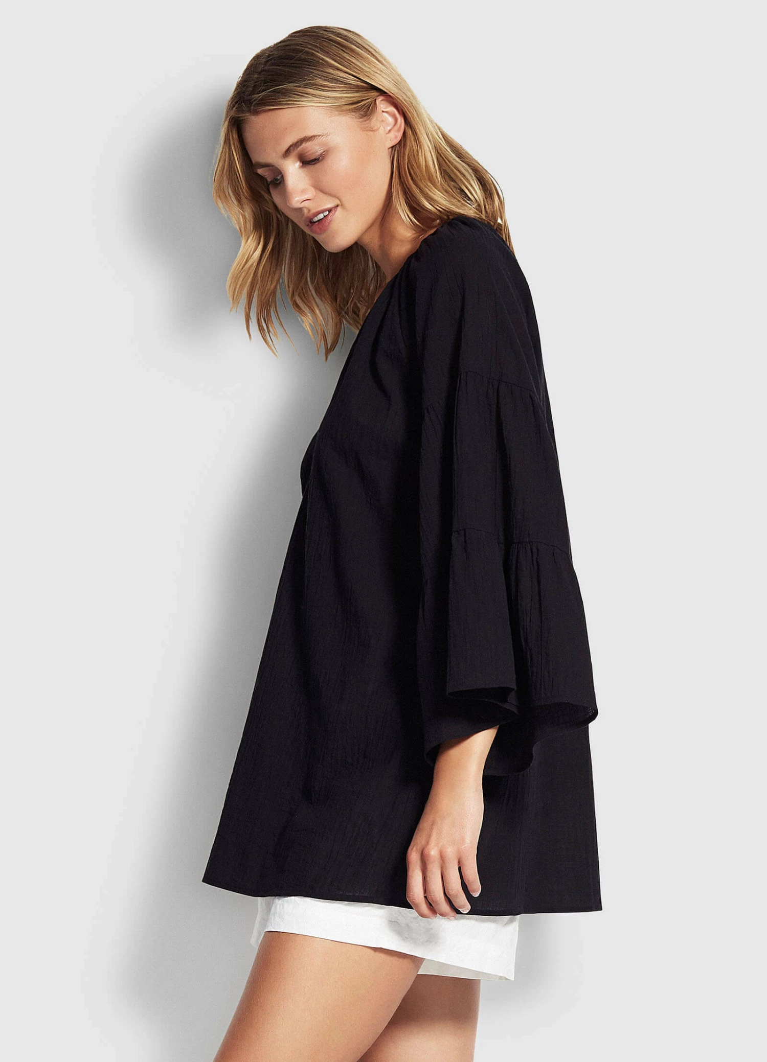 Best reviews of π€© Seafolly Tiered Sleeve Cover Up Black π― 2 Best reviews of π€© Seafolly Tiered Sleeve Cover Up Black π― - Image 2