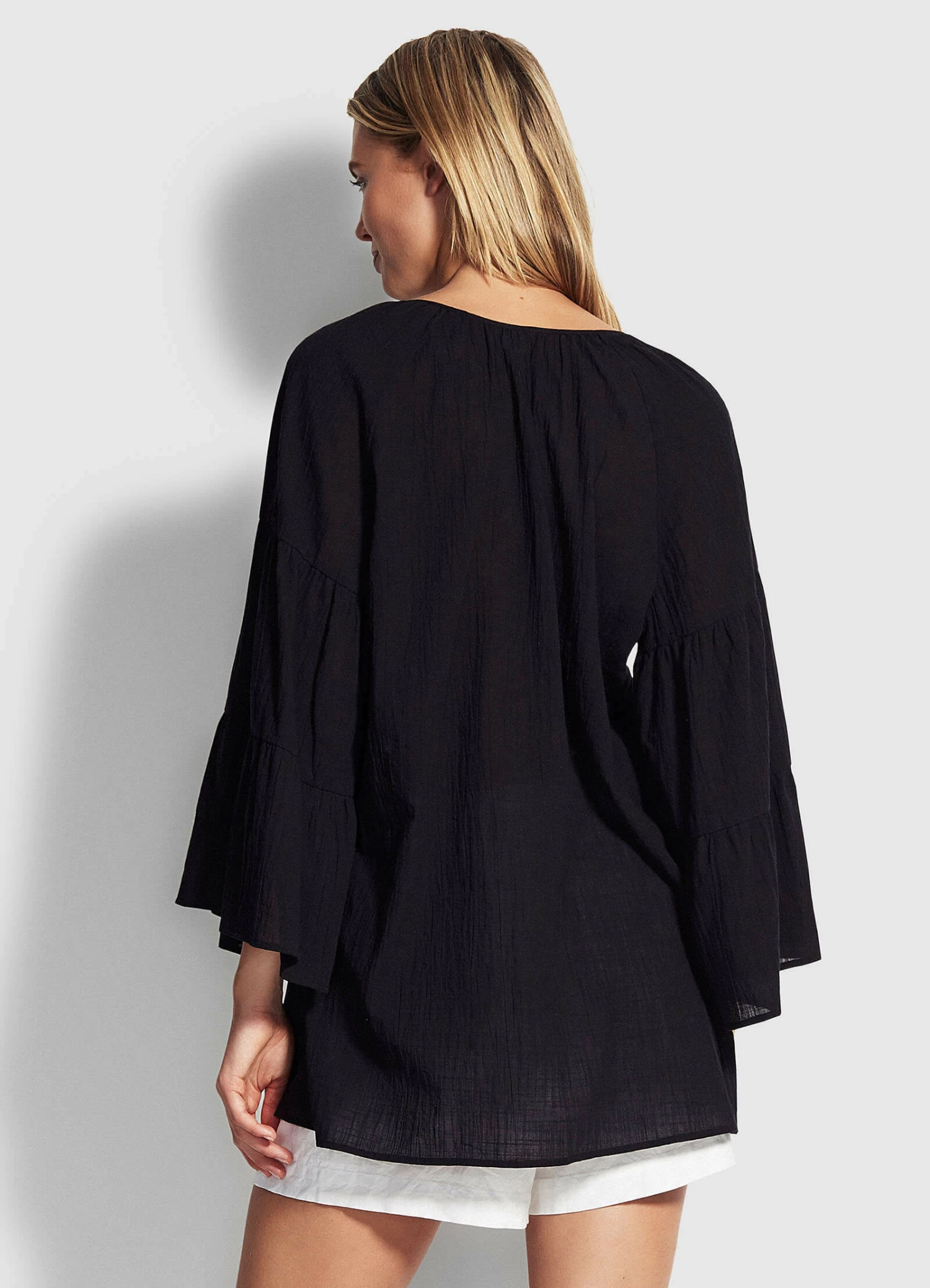 Best reviews of π€© Seafolly Tiered Sleeve Cover Up Black π― 3 Best reviews of π€© Seafolly Tiered Sleeve Cover Up Black π― - Image 3