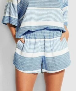 Deals β¨ Seafolly Ladies Jacquard Short Blue π€© 7 Deals β¨ Seafolly Ladies Jacquard Short Blue π€© -Seafolly Sales Shop 54217 SH Blue 3