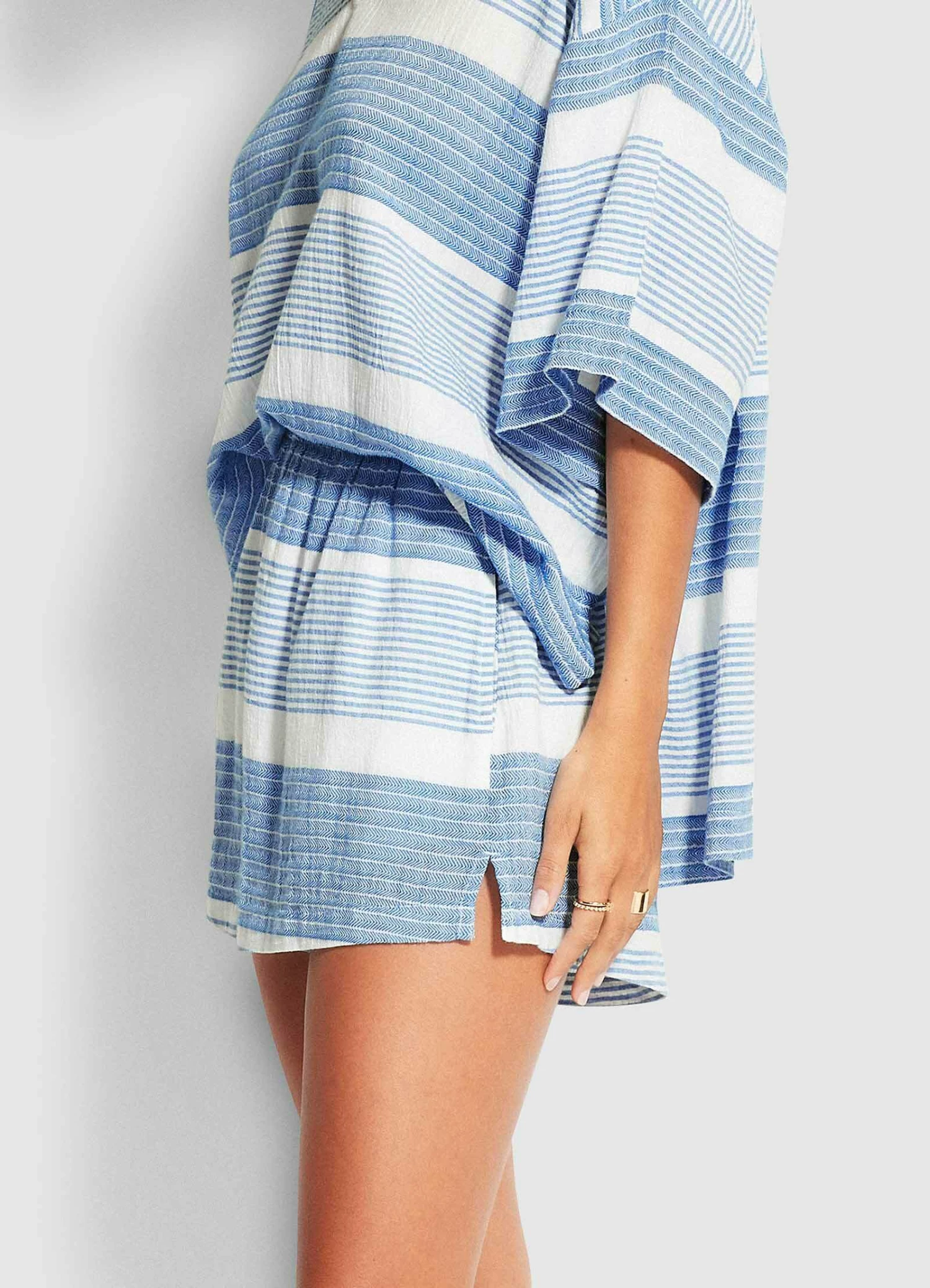 Deals β¨ Seafolly Ladies Jacquard Short Blue π€© 4 Deals β¨ Seafolly Ladies Jacquard Short Blue π€© - Image 4