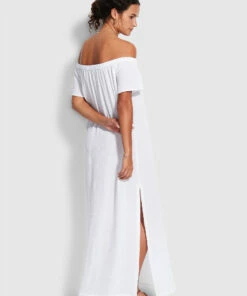 Best Pirce π Seafolly Ladies Double Cloth Strapless π Dress White 𧨠7 Best Pirce π Seafolly Ladies Double Cloth Strapless π Dress White 𧨠-Seafolly Sales Shop 54252 DR White 4