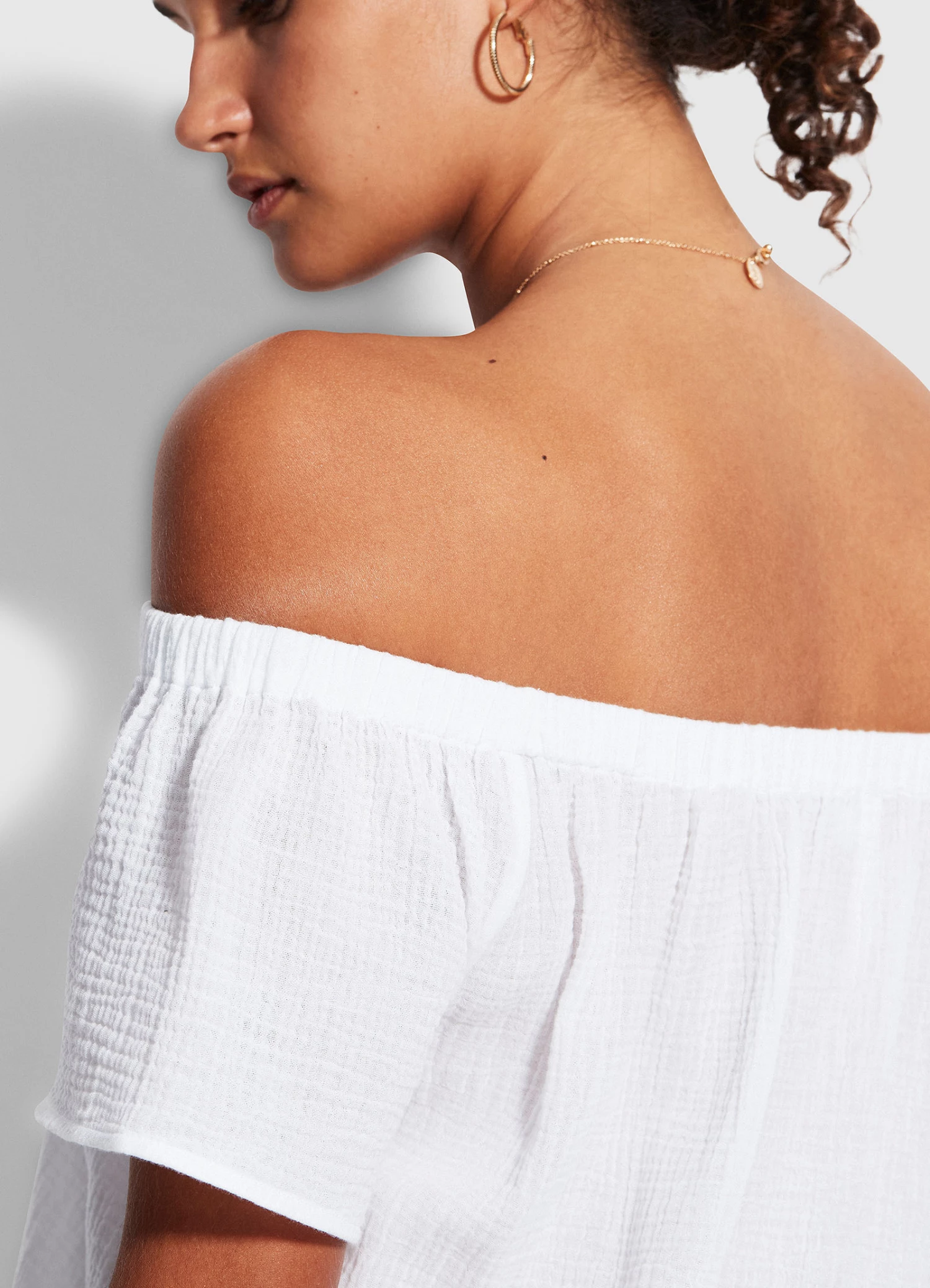 Best Pirce π Seafolly Ladies Double Cloth Strapless π Dress White 𧨠4 Best Pirce π Seafolly Ladies Double Cloth Strapless π Dress White 𧨠- Image 4