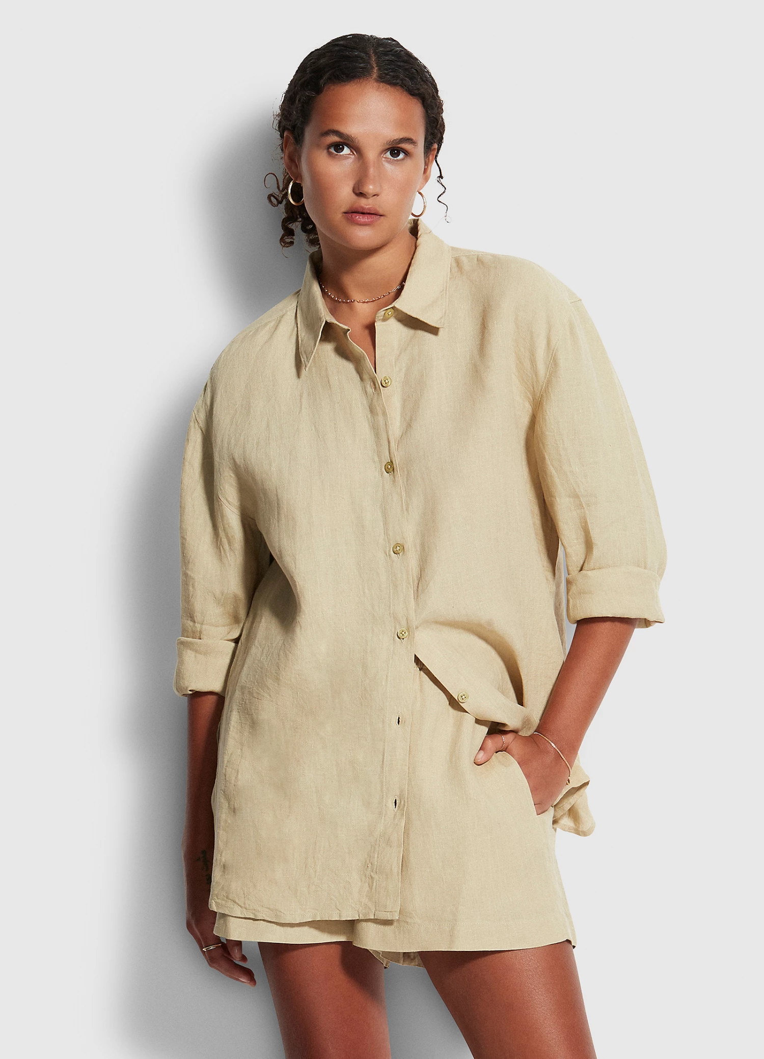 Deals π Seafolly Ladies Essential Linen Short Olive π€© 1 Deals π Seafolly Ladies Essential Linen Short Olive π€©