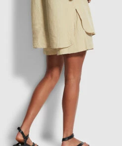 Deals π Seafolly Ladies Essential Linen Short Olive π€© 8 Deals π Seafolly Ladies Essential Linen Short Olive π€© -Seafolly Sales Shop 54473 SH Olive 4