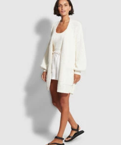 Promo 🌟 Seafolly Ladies White Wash Knit 😍 -Seafolly Sales Shop 54543 KN White 4