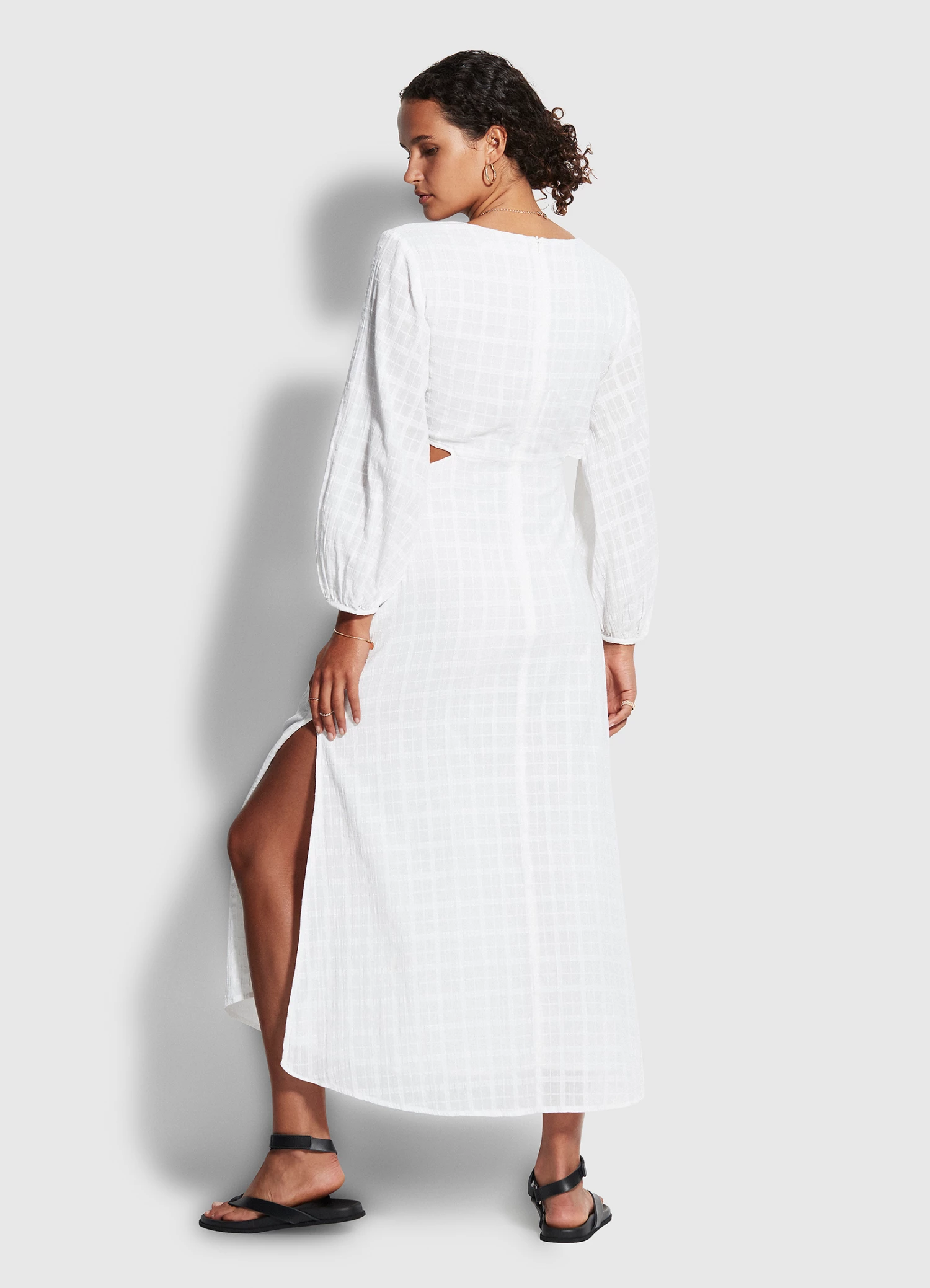 Cheapest π Seafolly Ladies Drifter Cut Out π Dress White β€οΈ 4 Cheapest π Seafolly Ladies Drifter Cut Out π Dress White β€οΈ - Image 4