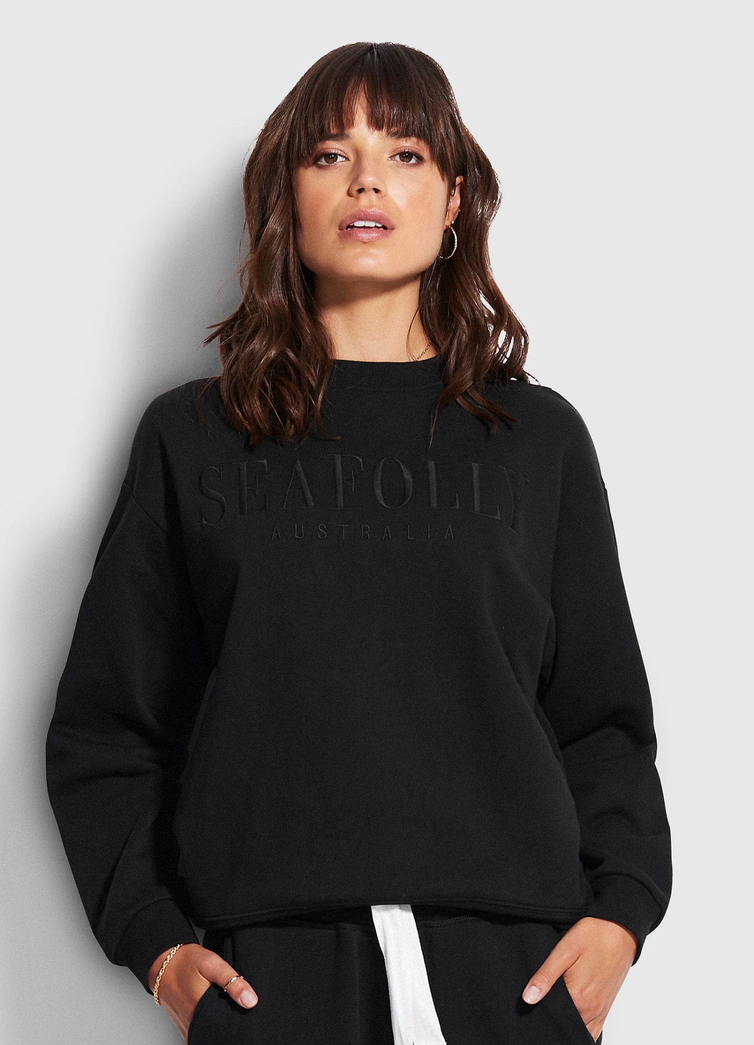 Coupon π Seafolly Ladies Seafolly Originals Crew Sweat Black π 1 Coupon π Seafolly Ladies Seafolly Originals Crew Sweat Black π