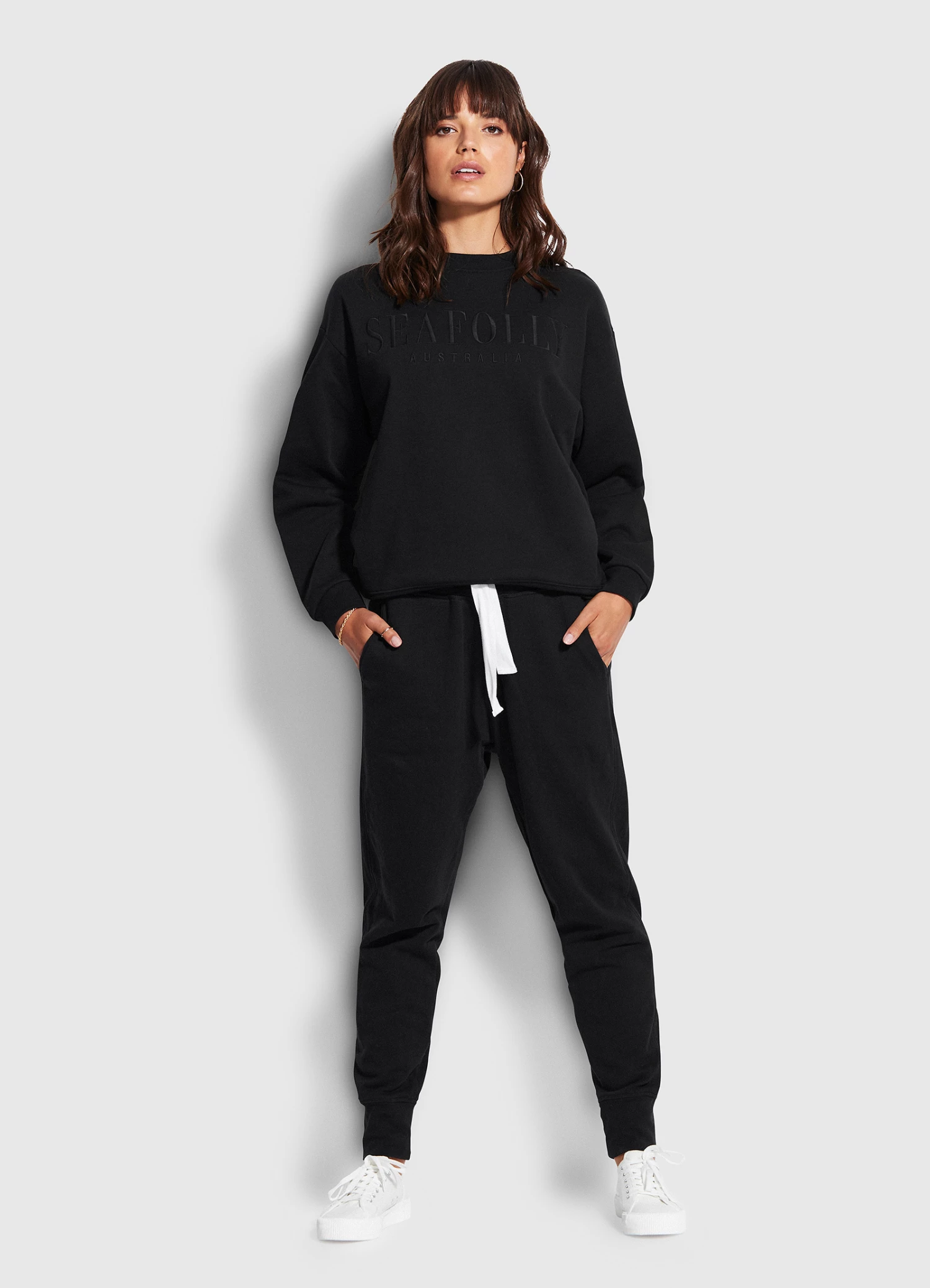 Coupon π Seafolly Ladies Seafolly Originals Crew Sweat Black π 2 Coupon π Seafolly Ladies Seafolly Originals Crew Sweat Black π - Image 2