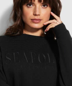 Coupon π Seafolly Ladies Seafolly Originals Crew Sweat Black π 8 Coupon π Seafolly Ladies Seafolly Originals Crew Sweat Black π -Seafolly Sales Shop 54569 TO Black 4
