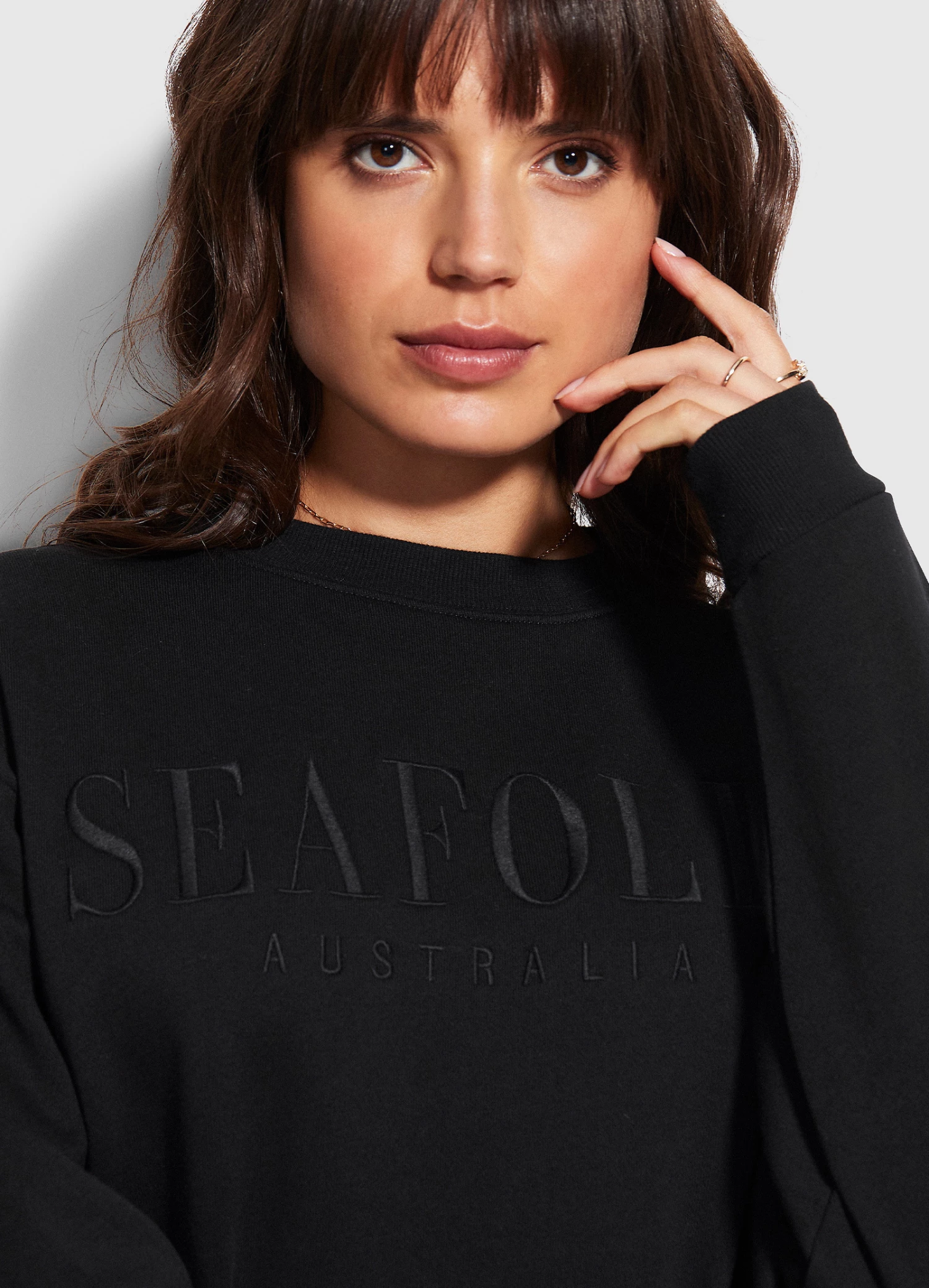 Coupon π Seafolly Ladies Seafolly Originals Crew Sweat Black π 4 Coupon π Seafolly Ladies Seafolly Originals Crew Sweat Black π - Image 4