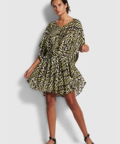 Hot Sale π― Seafolly Ladies Mandalay Kaftan Olive oil π