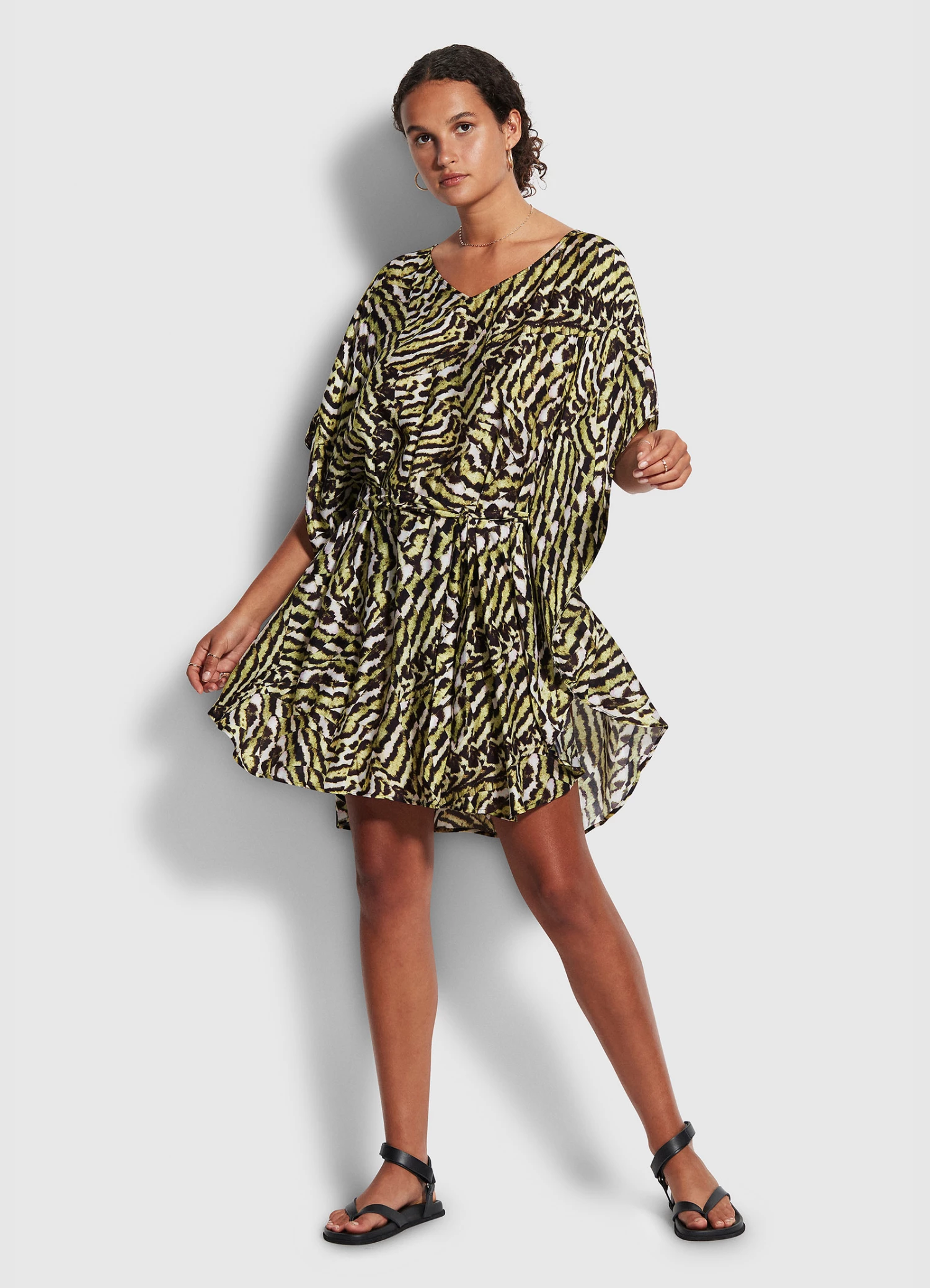 Hot Sale π― Seafolly Ladies Mandalay Kaftan Olive oil π 1 Hot Sale π― Seafolly Ladies Mandalay Kaftan Olive oil π