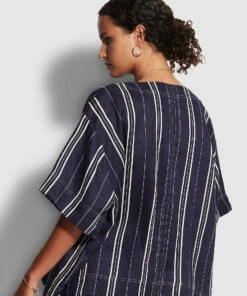 Best reviews of 👍 Seafolly Ladies Sand Stripe Top Dark navy ✔️ -Seafolly Sales Shop 54584 TO Dark2520Navy 4