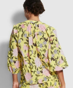 Best deal ✔️ Seafolly Ladies Boheme Floral Peasant Top Lime light ✔️ -Seafolly Sales Shop 54588 TO Limelight 3