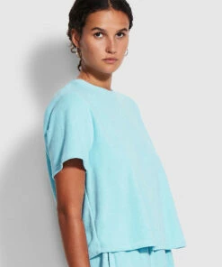 Outlet β Seafolly Ladies Terry T Shirt Baby blue 𧨠7 Outlet β Seafolly Ladies Terry T Shirt Baby blue 𧨠-Seafolly Sales Shop 54593 TO BabyBlue 4