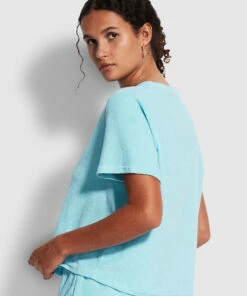 Outlet β Seafolly Ladies Terry T Shirt Baby blue 𧨠8 Outlet β Seafolly Ladies Terry T Shirt Baby blue 𧨠-Seafolly Sales Shop 54593 TO BabyBlue 5