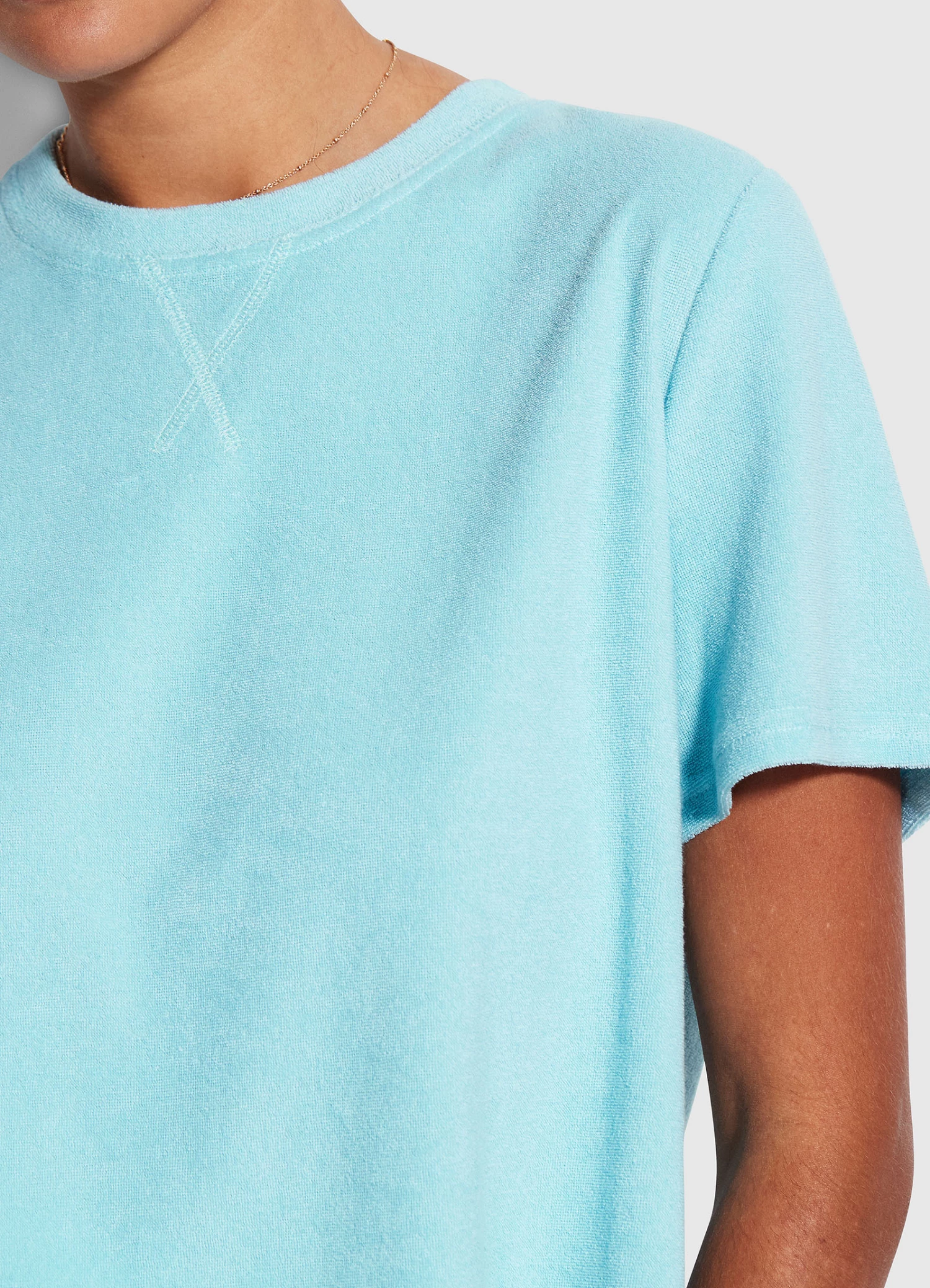 Outlet β Seafolly Ladies Terry T Shirt Baby blue 𧨠5 Outlet β Seafolly Ladies Terry T Shirt Baby blue 𧨠- Image 5