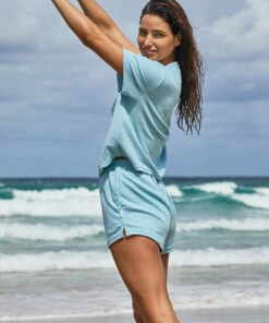Coupon π€© Seafolly Ladies Terry Short Baby blue π