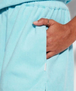 Coupon 🤩 Seafolly Ladies Terry Short Baby blue 🌟 -Seafolly Sales Shop 54594 SH BabyBlue 4