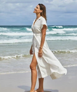 Flash Sale 🔥 Seafolly Ladies Sunday 👗 Dress White 🔥