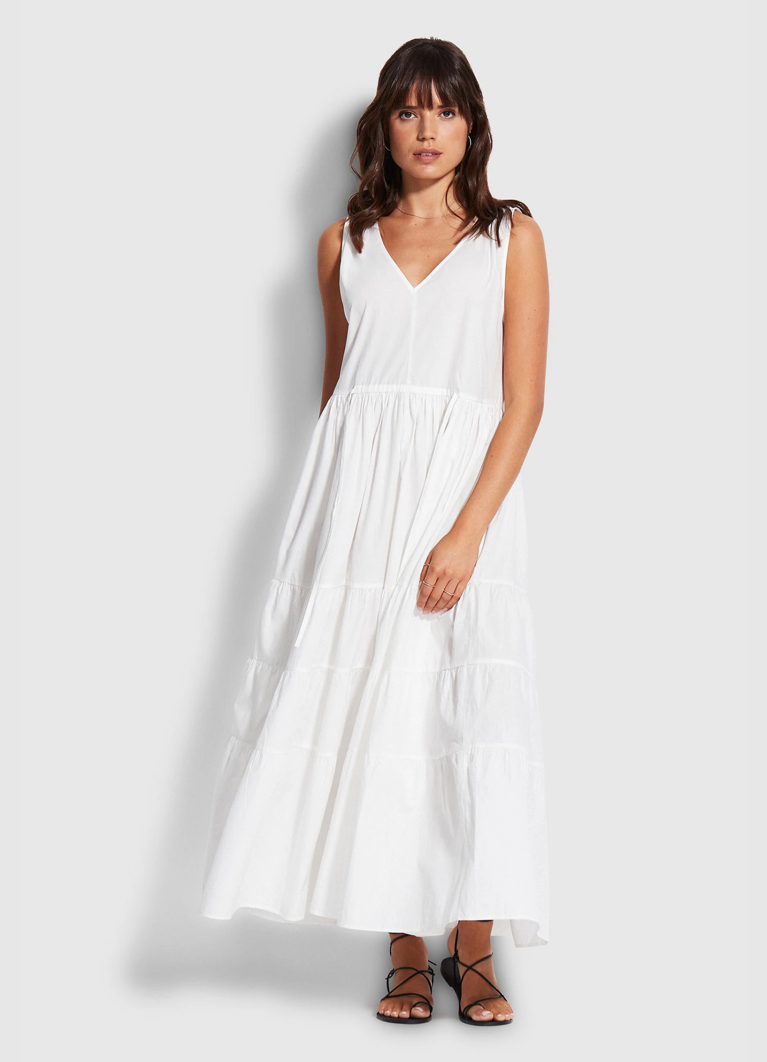 Cheapest π Seafolly Ladies Cotton Poplin Maxi π Dress White π 1 Cheapest π Seafolly Ladies Cotton Poplin Maxi π Dress White π