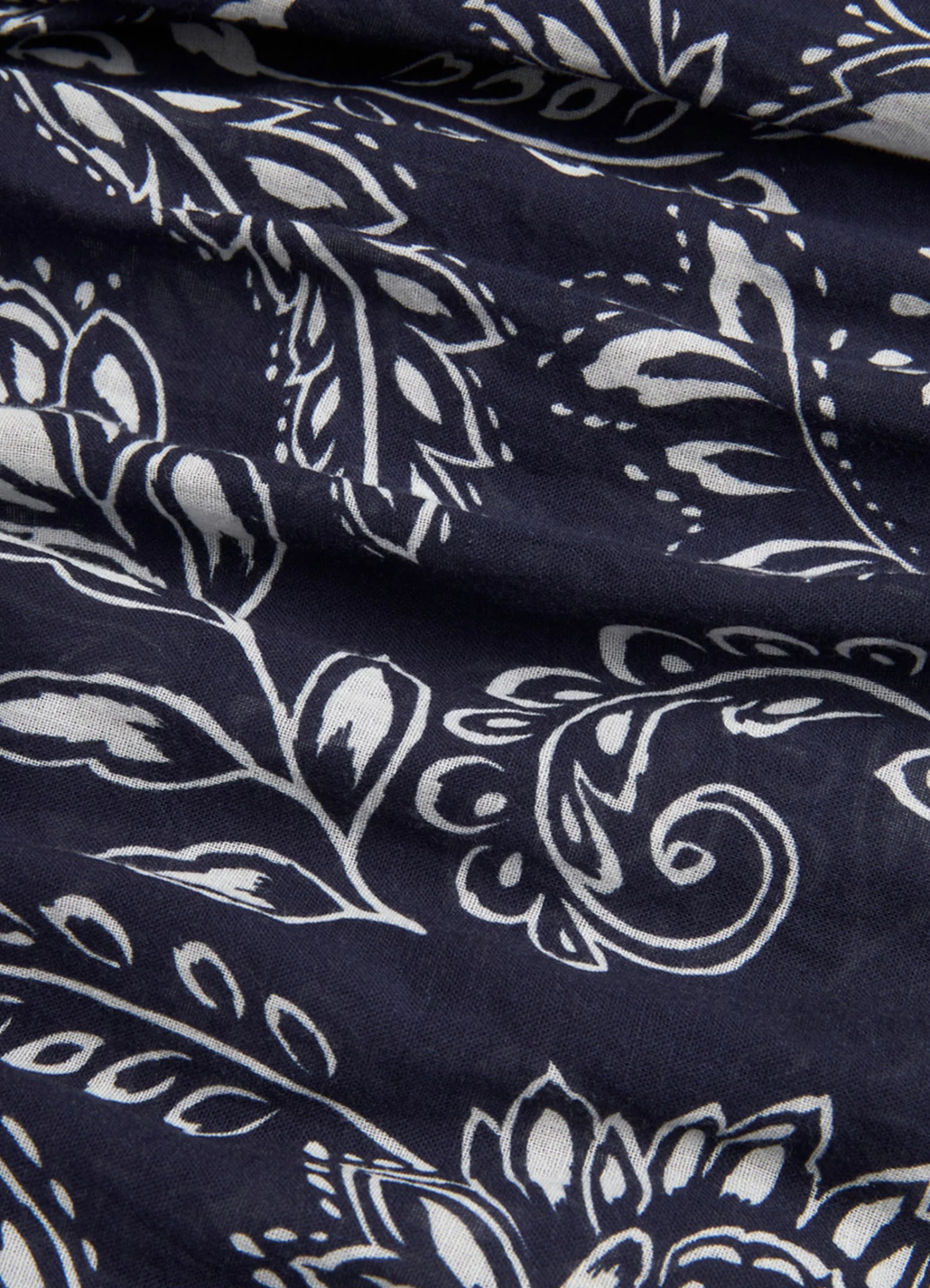 Budget π Seafolly Ladies Folklore Crop Shirt True navy π 6 Budget π Seafolly Ladies Folklore Crop Shirt True navy π - Image 6