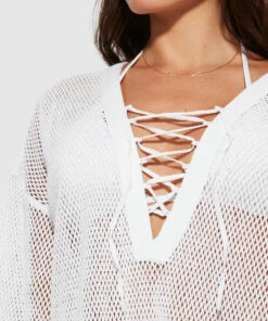 Cheapest π Seafolly Ladies Crochet Cover Up White βοΈ 14 Cheapest π Seafolly Ladies Crochet Cover Up White βοΈ -Seafolly Sales Shop 54630 CU White 7
