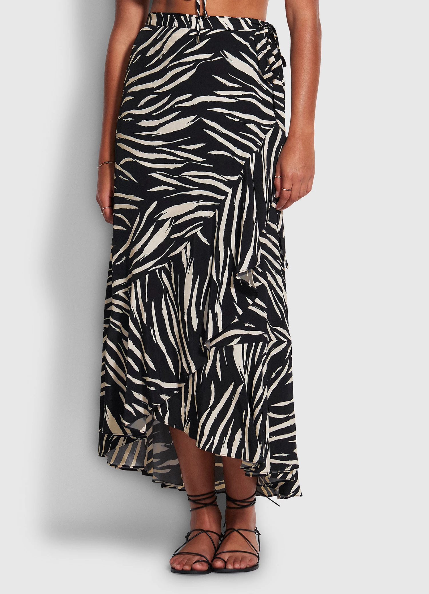 Buy π Seafolly Ladies Skin Deep Wrap Skirt Black β 2 Buy π Seafolly Ladies Skin Deep Wrap Skirt Black β - Image 2