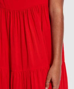Best reviews of 🔥 Seafolly Ladies Weekend Tier 👗 Dress Mandarin red 🎉 -Seafolly Sales Shop 54663 DR MandarinRe 6