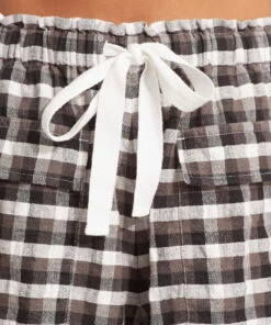 Flash Sale ✨ Seafolly Ladies Portofino Gingham Short Black 🎁 -Seafolly Sales Shop 54738 SH Black 5