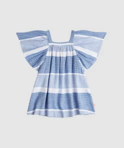 Cheap ⭐ Seafolly Girls Modern Marina Mini Angel 👗 Dress Marina blue 😍