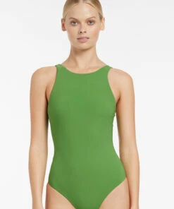 Best Sale 👍 Jetset High Neck One Piece Palm ✔️