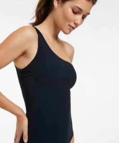 Outlet 🧨 Jetset One Shoulder One Piece Deep navy 🔥