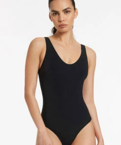 Coupon π Jetset Plunge One Piece Black π 10 Coupon π Jetset Plunge One Piece Black π -Seafolly Sales Shop J10793 BLK 3