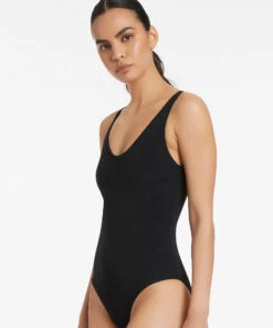 Coupon π Jetset Plunge One Piece Black π 12 Coupon π Jetset Plunge One Piece Black π -Seafolly Sales Shop J10793 BLK 5