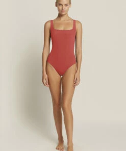 Promo ❤️ Jets Azure Square Neck One Piece Sienna 🧨