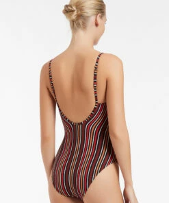 Coupon 🧨 Jets Bedouin Stripe Tank One Piece Black 🧨 9 Coupon 🧨 Jets Bedouin Stripe Tank One Piece Black 🧨 -Seafolly Sales Shop J10878 BLK 4