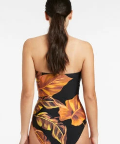 Best deal ✔️ Jets Palmas Bandeau One Piece Black 🤩 -Seafolly Sales Shop J10925 BLK 3