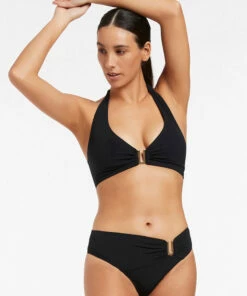 Deals 😍 Jetset U Trim Mid Pant Black ✔️