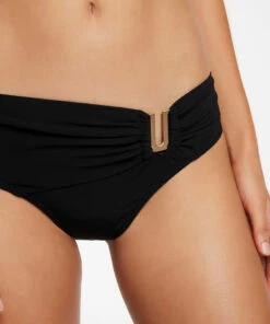 Deals 😍 Jetset U Trim Mid Pant Black ✔️ -Seafolly Sales Shop J3775 BLK 4