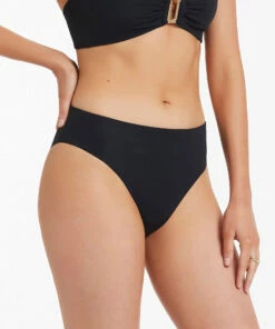 Buy ✨ Jetset Full Coverage Pant Black 🎁 -Seafolly Sales Shop J3776 BLK 4