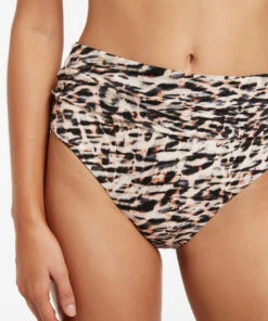 Wholesale 💯 Jets Sahara Fold Down 👙 Bikini Bottom Black ⌛ -Seafolly Sales Shop J3798 BLK 3