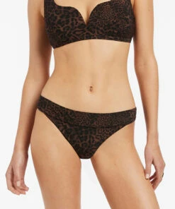 Cheapest 💯 Jets Pantera Banded Highleg Pant Chocolate 🎁 -Seafolly Sales Shop J3843 Chocolate 3