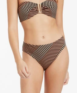 Outlet 🔔 Jets Raya High Waist Pant Tobacco ⭐ -Seafolly Sales Shop J3845 TOBACCO 3