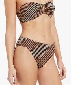 Outlet 🔔 Jets Raya High Waist Pant Tobacco ⭐ -Seafolly Sales Shop J3845 TOBACCO 4