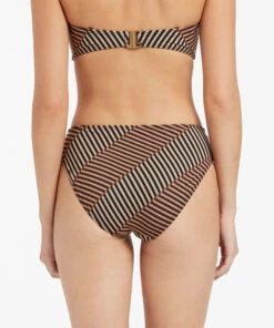 Outlet 🔔 Jets Raya High Waist Pant Tobacco ⭐ -Seafolly Sales Shop J3845 TOBACCO 5